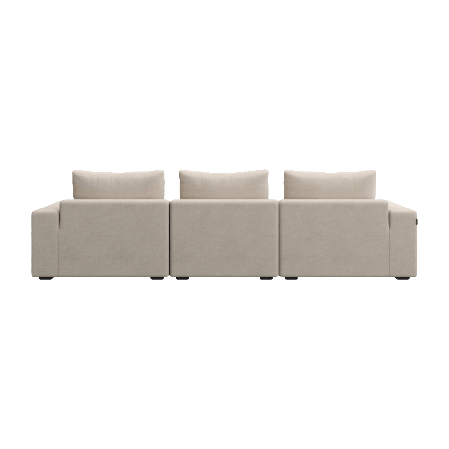 Braxton 3-Piece Sofa Cream