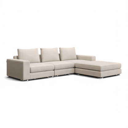 Braxton Sectional Sofa Cream