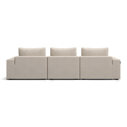 Braxton Sectional Sofa Cream