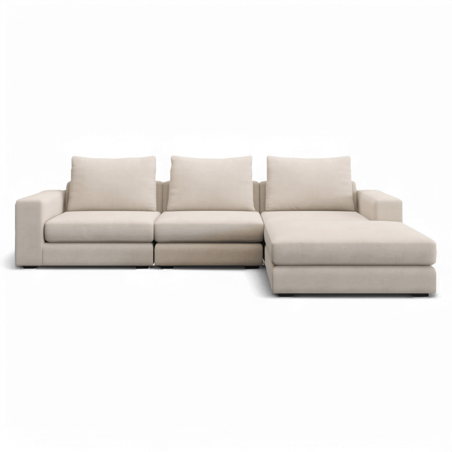 Braxton Sectional Sofa Cream