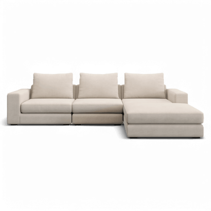 Braxton Sectional Sofa Cream
