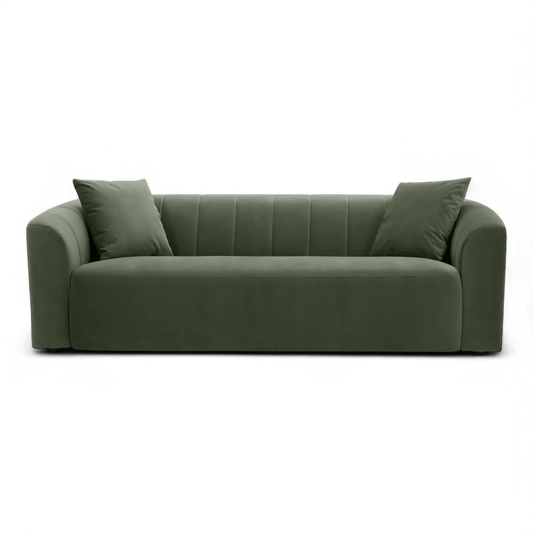 Camden 3 Seater Sofa Green