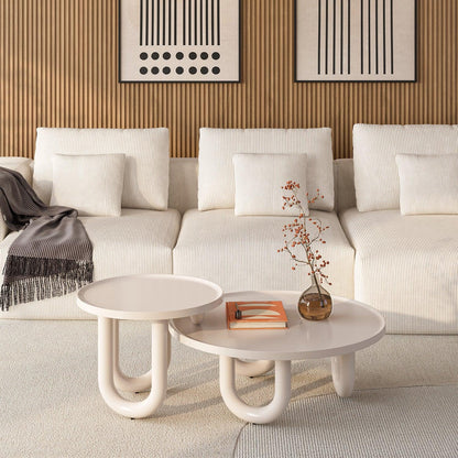 Cielo Coffee Table Alabaster