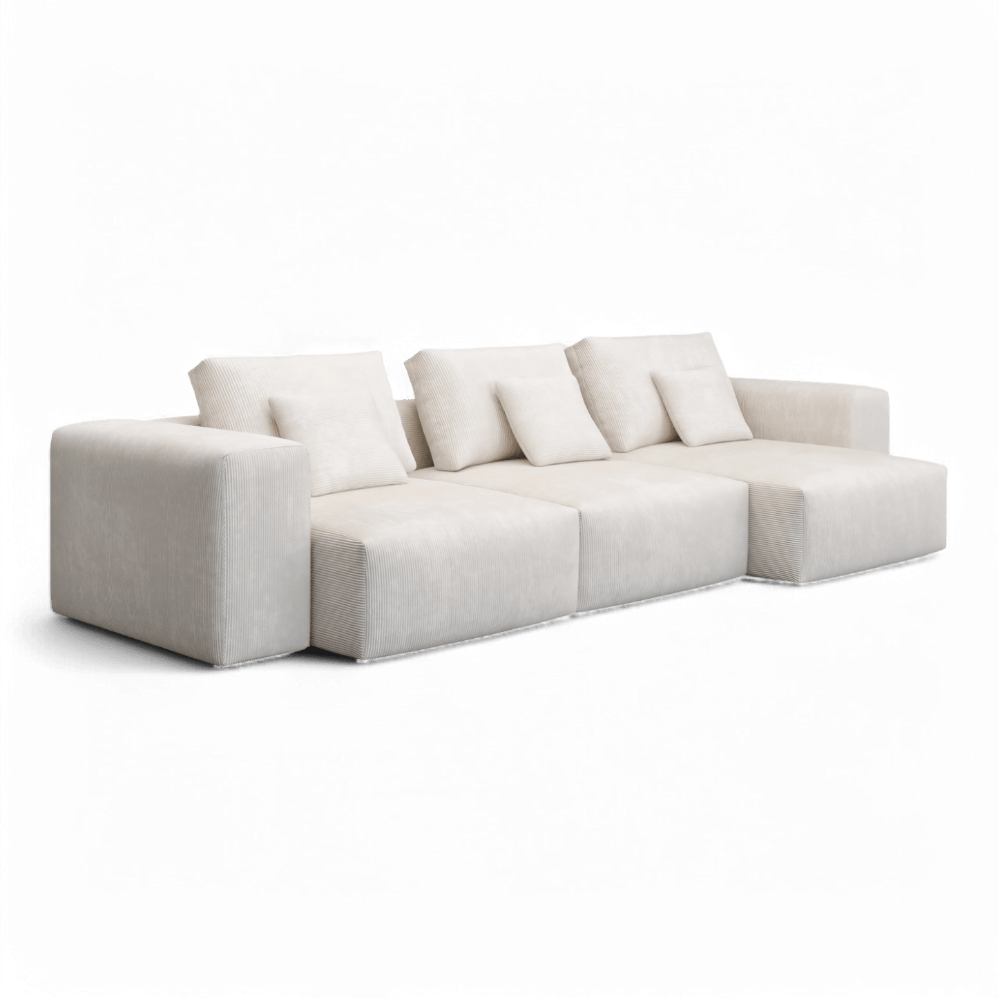 Cielo Sectional Sofa Ivory