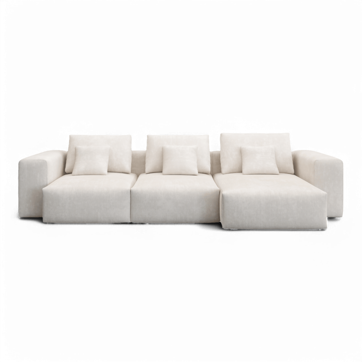 Cielo Sectional Sofa Ivory
