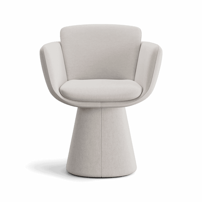 Rune Swivel Dining Chair Beige