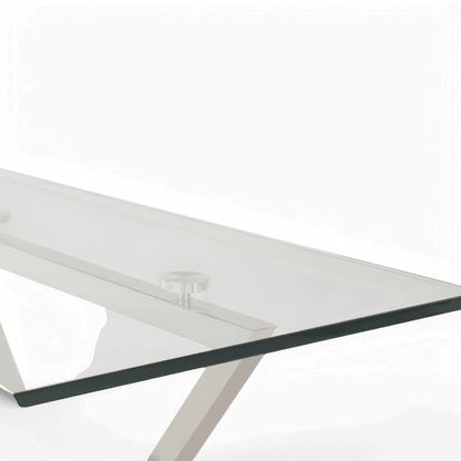 Edison Office Desk White