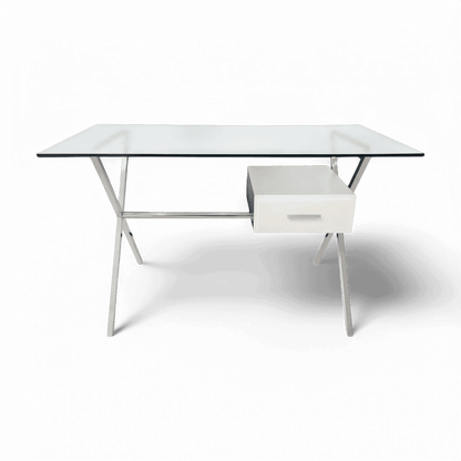 Edison Office Desk White