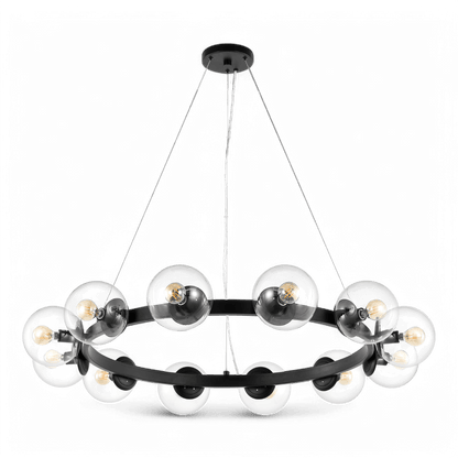 Elysian Chandelier Black