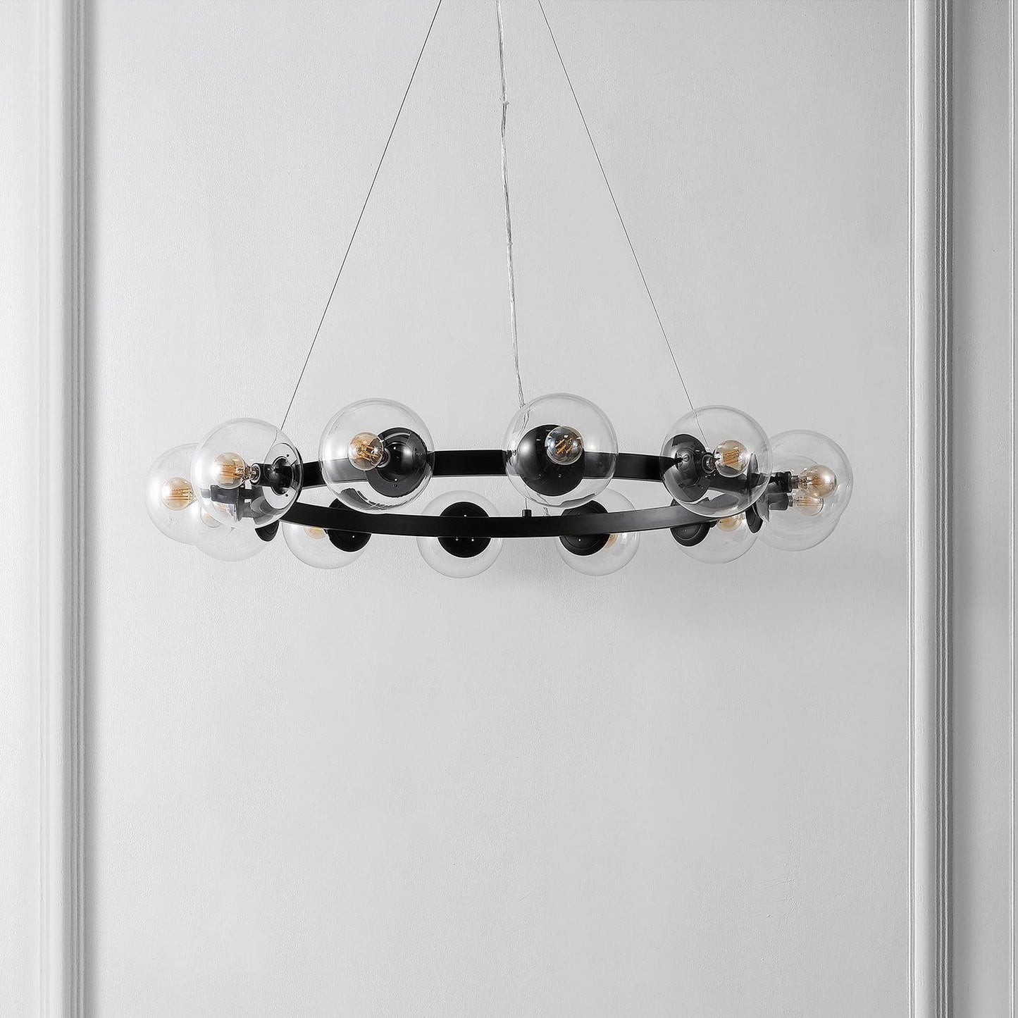 Elysian Chandelier Black