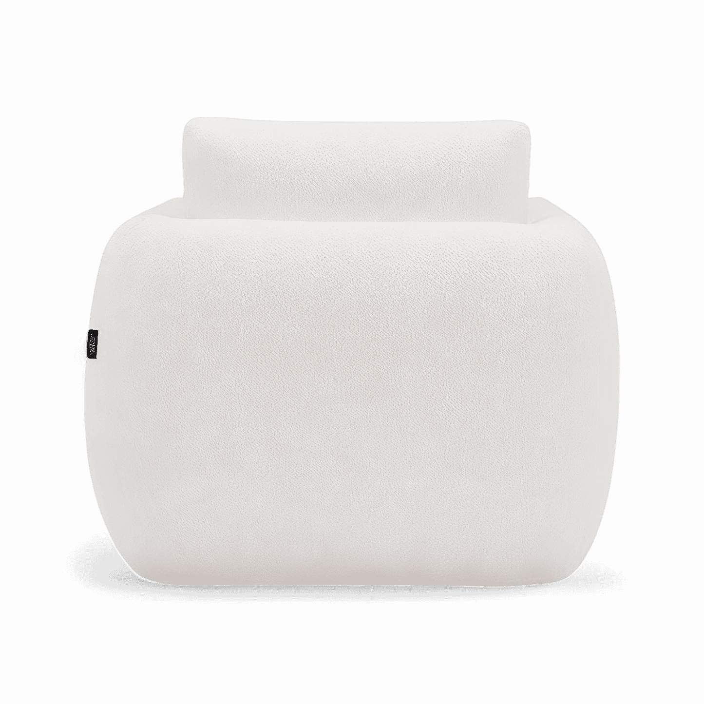 Gabriele Lounge Chair White Boucle