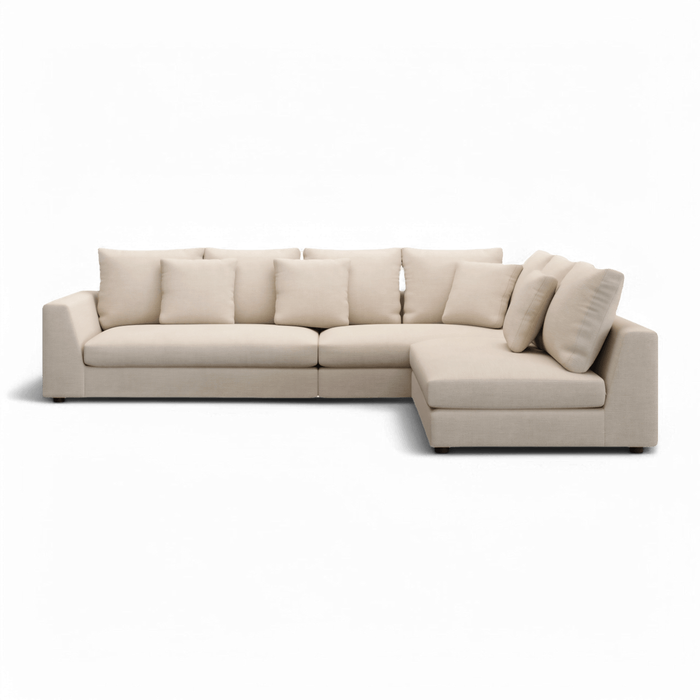 Gianni Sectional Sofa Cream