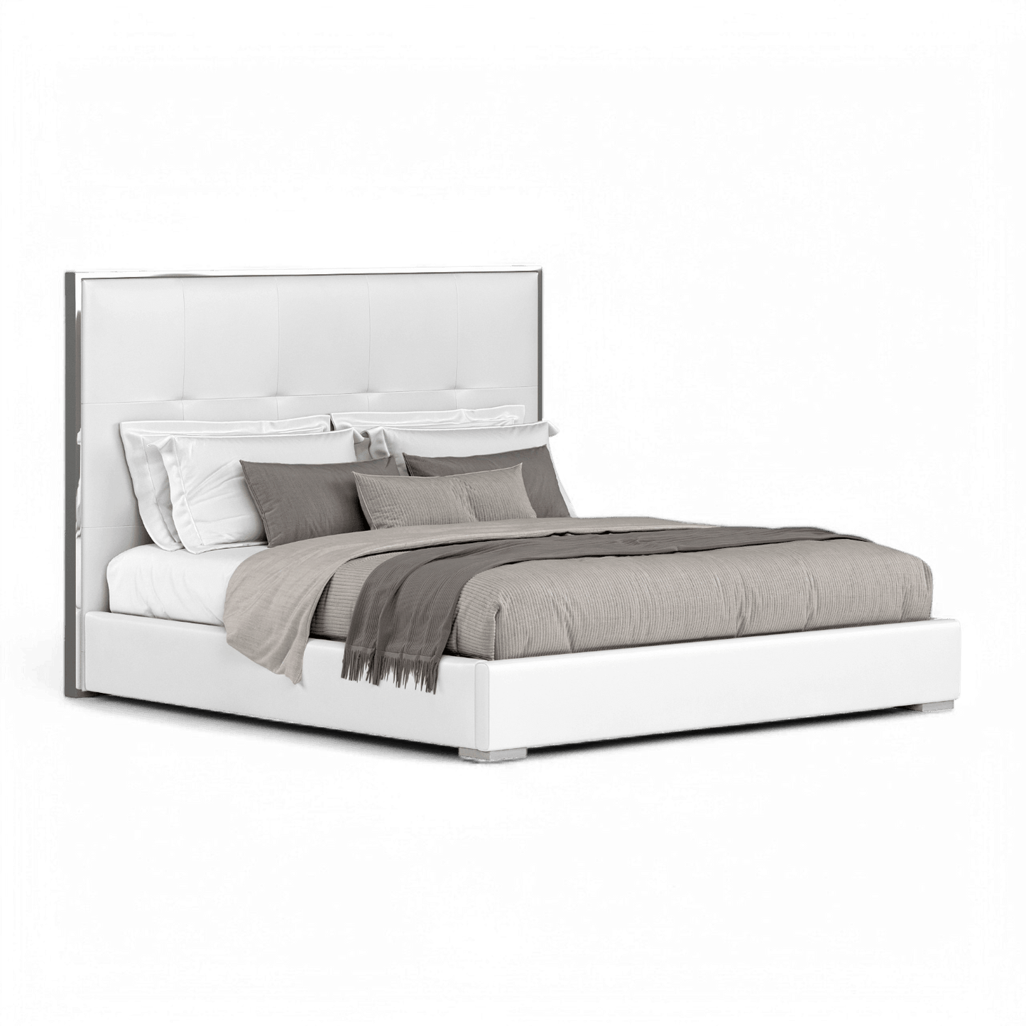 Giorgio Bed White