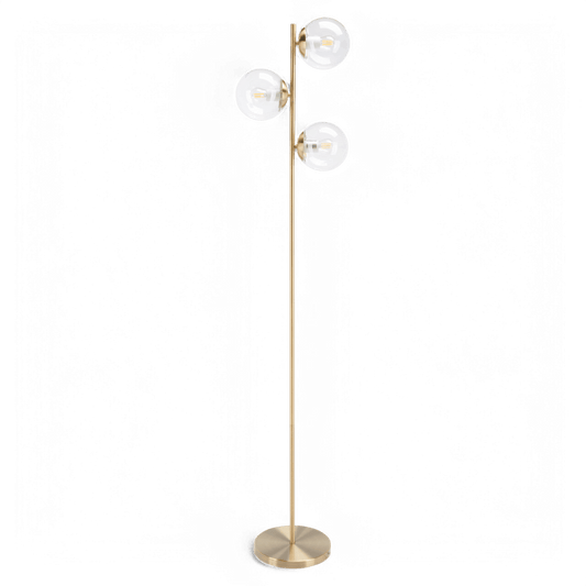 Glow Floor Lamp Antique Gold