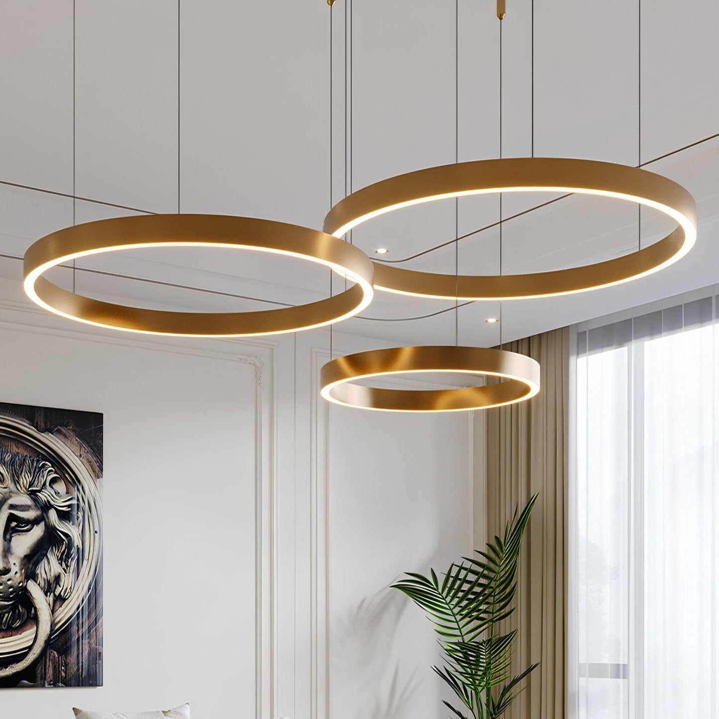 Helios Ceiling Lamp 32 Gold