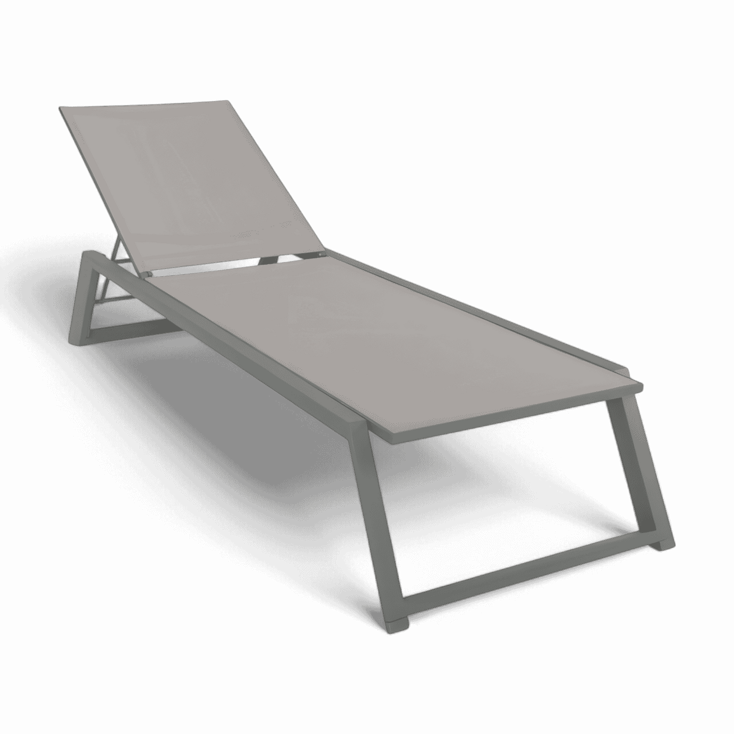 Isa Outdoor Lounger Gray
