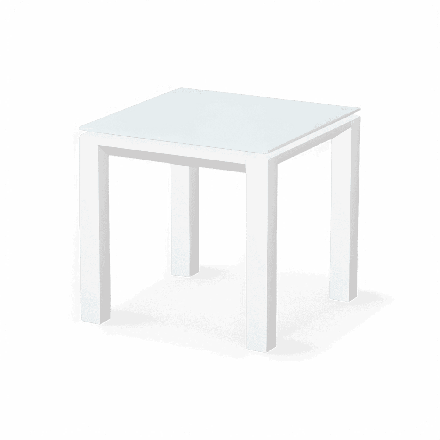 Isa Outdoor Side Table White