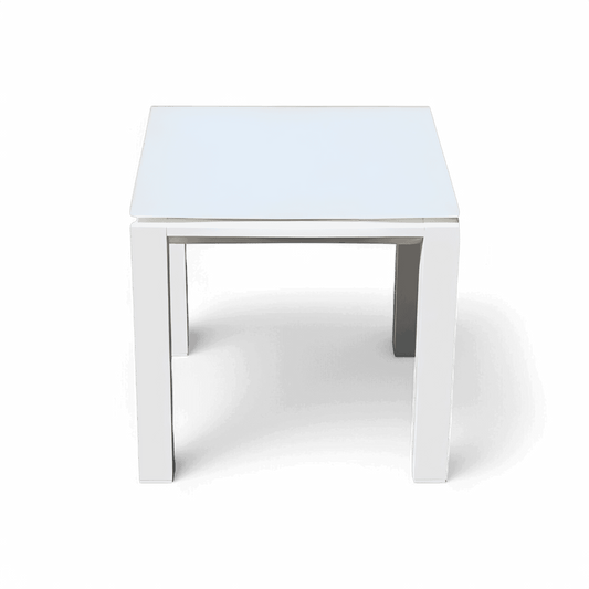 Isa Outdoor Side Table White