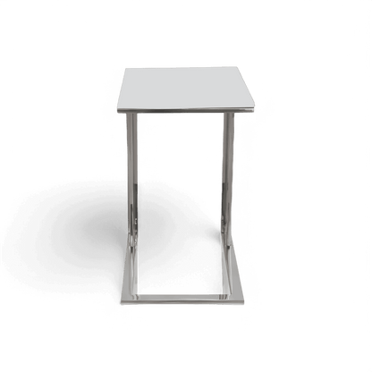 Khloe Side Table White