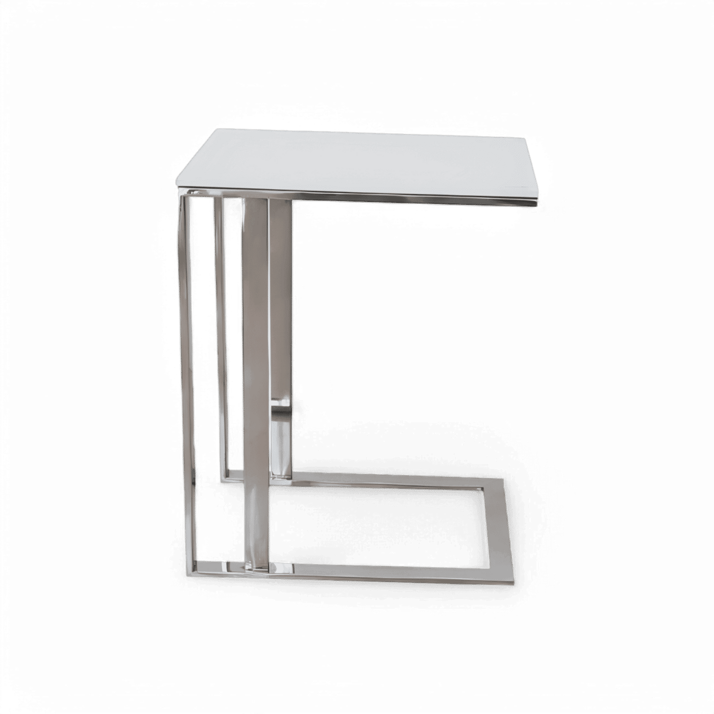 Khloe Side Table White
