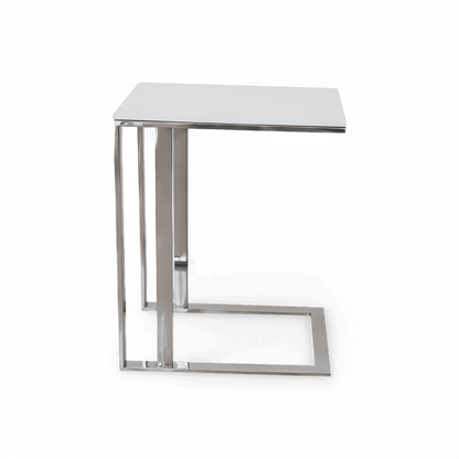Khloe Side Table White