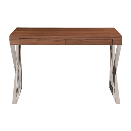 Kuadro Office Desk Walnut