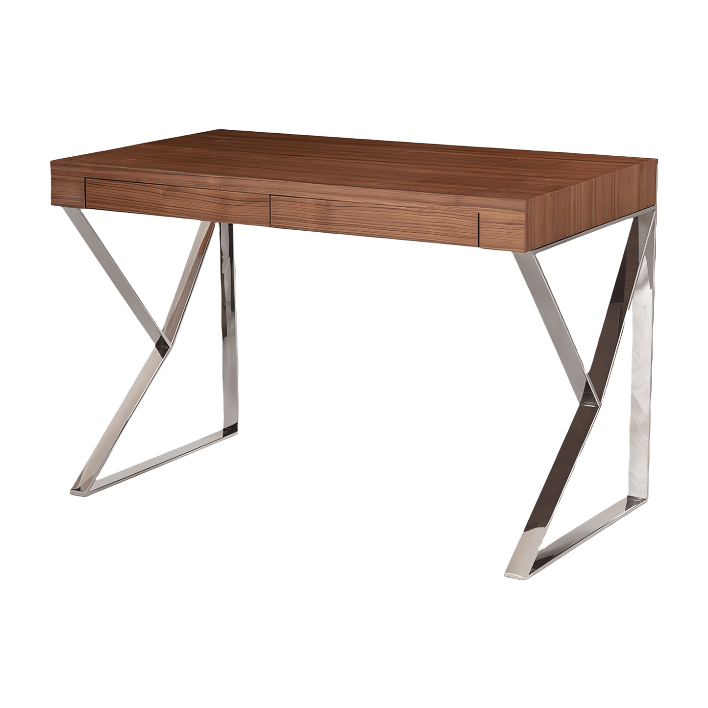 Kuadro Office Desk Walnut
