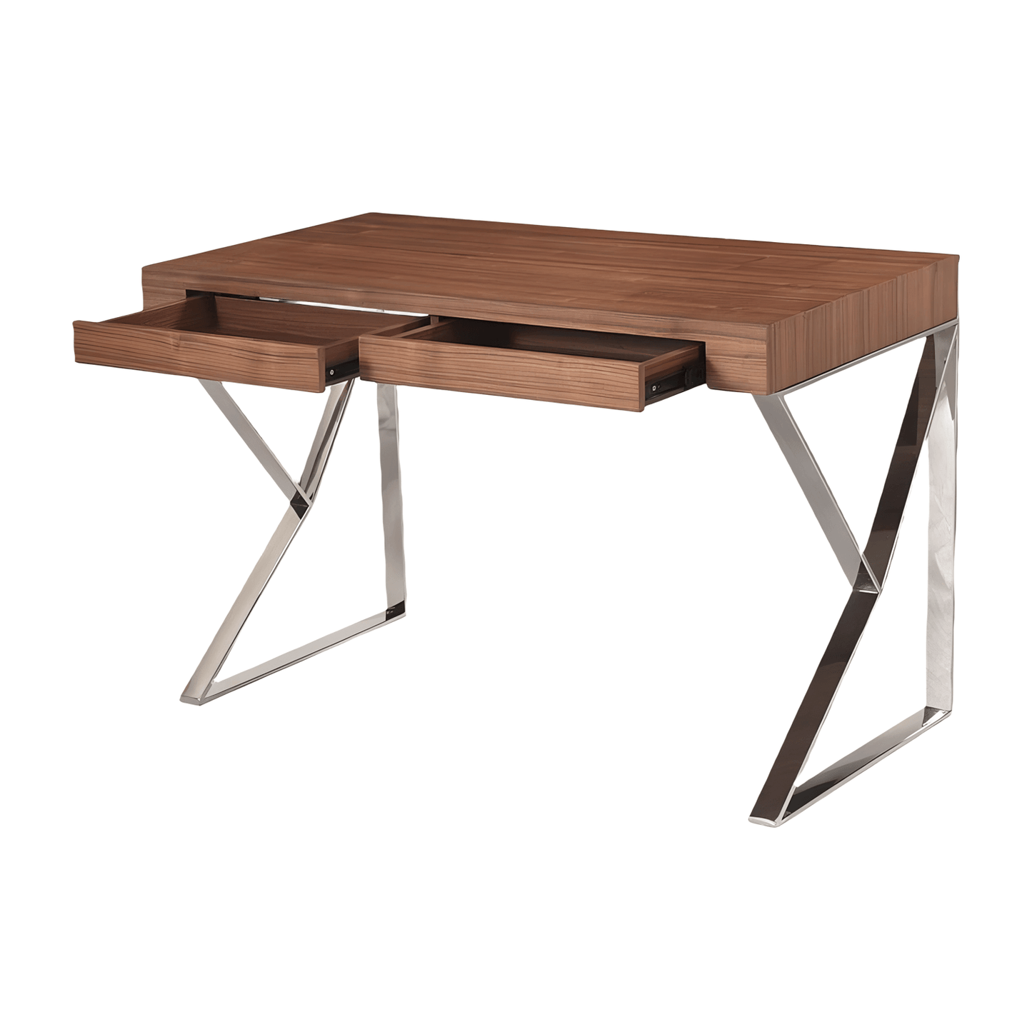 Kuadro Office Desk Walnut
