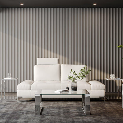 Livio 2 Seater Sofa White