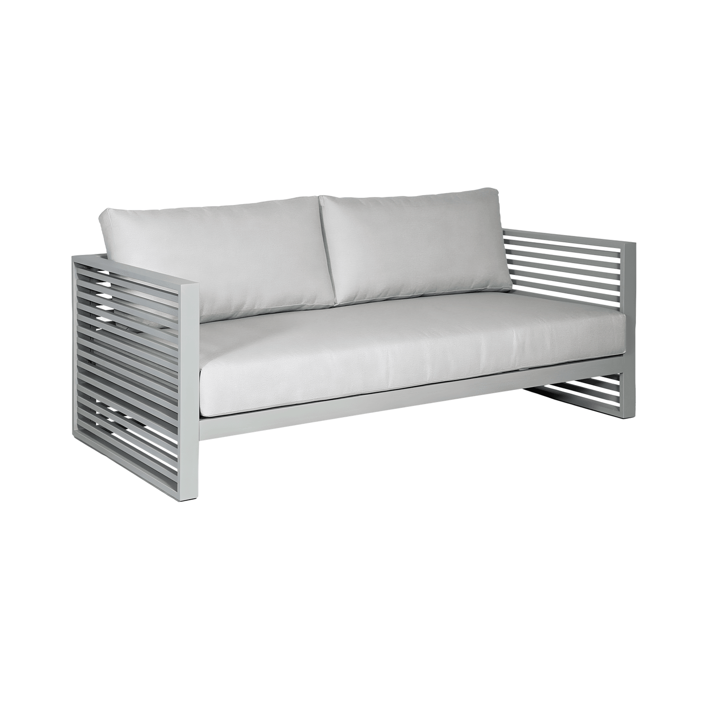 Mallorca Outdoor 3-Seater Sofa Gray