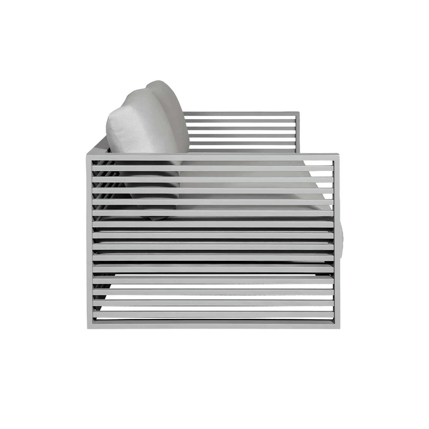 Mallorca Outdoor 3-Seater Sofa Gray