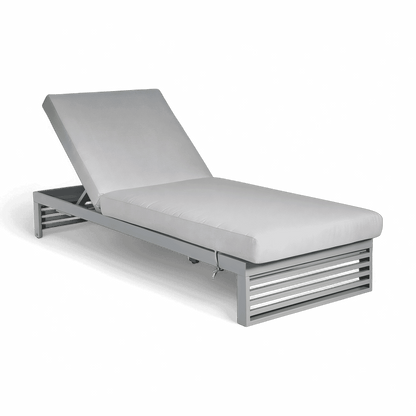 Mallorca Outdoor Lounger Gray