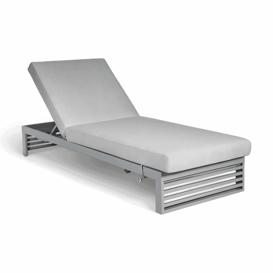 Mallorca Outdoor Lounger Gray
