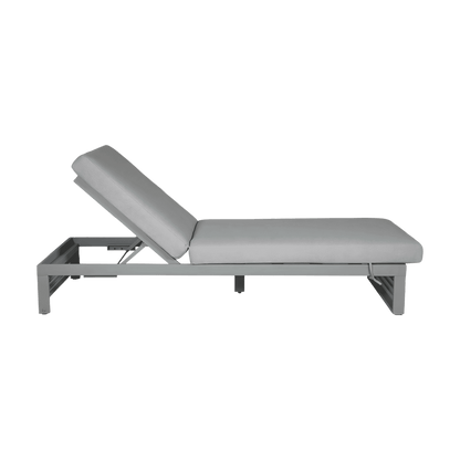 Mallorca Outdoor Lounger Gray