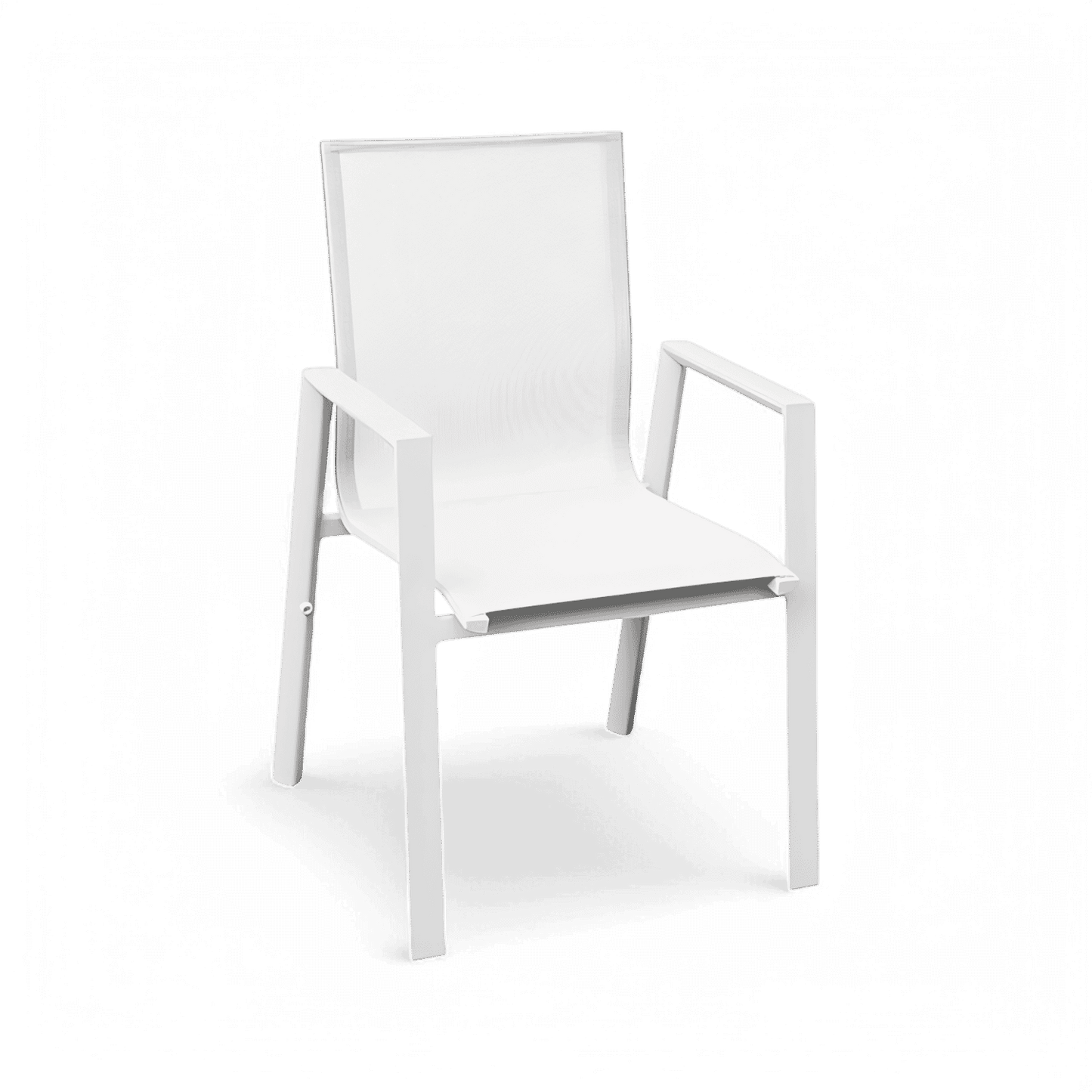 Malta Outdoor Dining Chair White