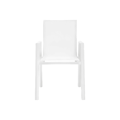 Malta Outdoor Dining Set White