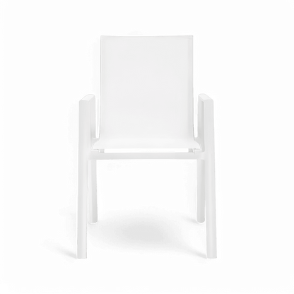 Malta Outdoor Dining Set White