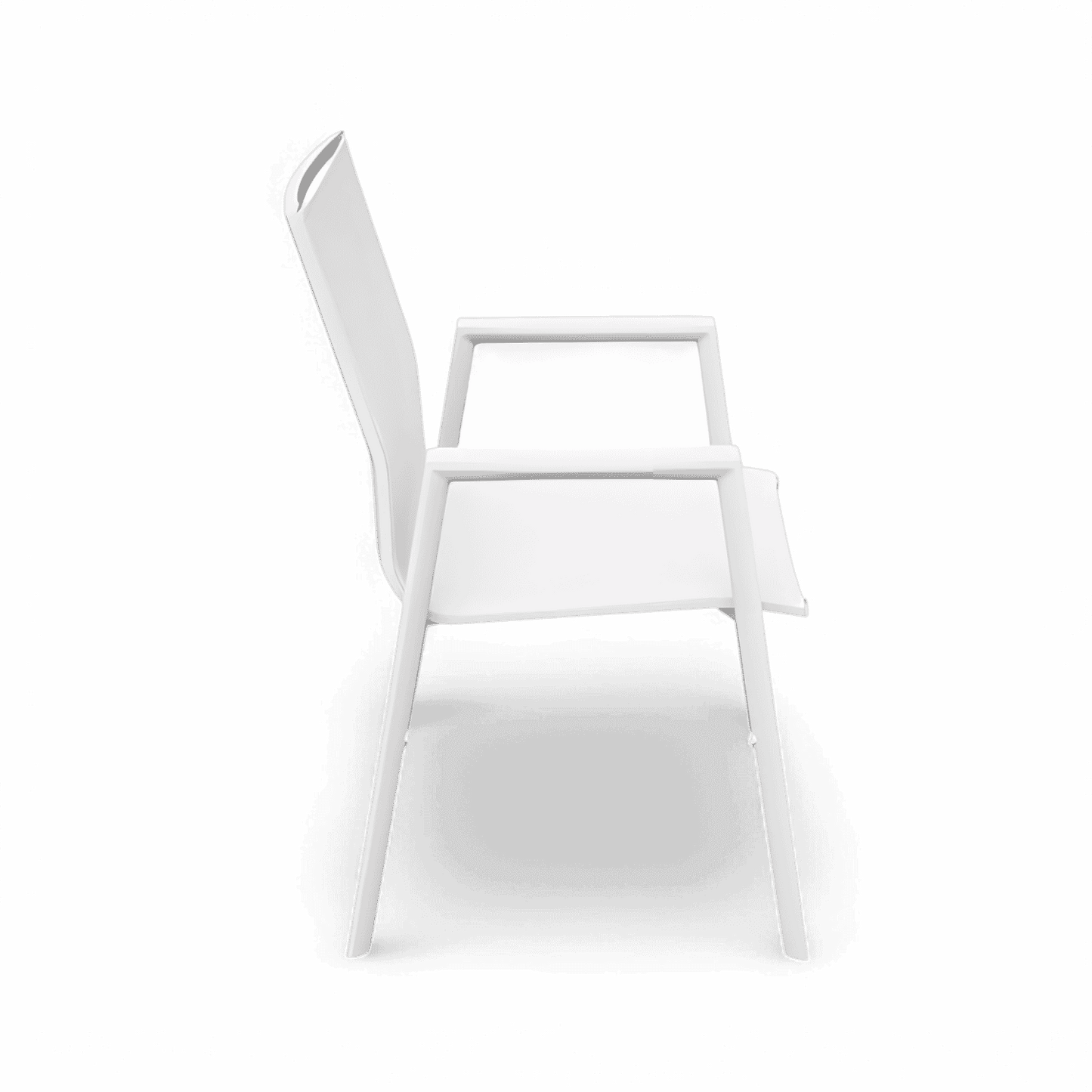 Malta Outdoor Dining Chair White