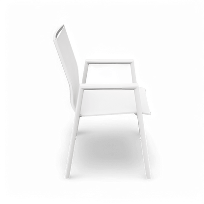 Malta Outdoor Dining Set White