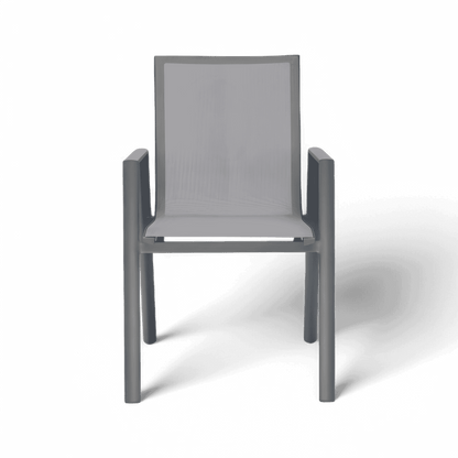 Malta Outdoor Dining Set Gray