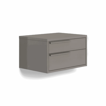 Monarch Nightstand Gray Left