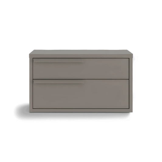 Monarch Nightstand Gray Left