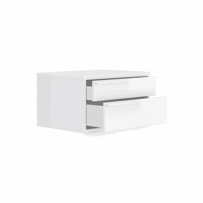 Monarch Nightstand White Left