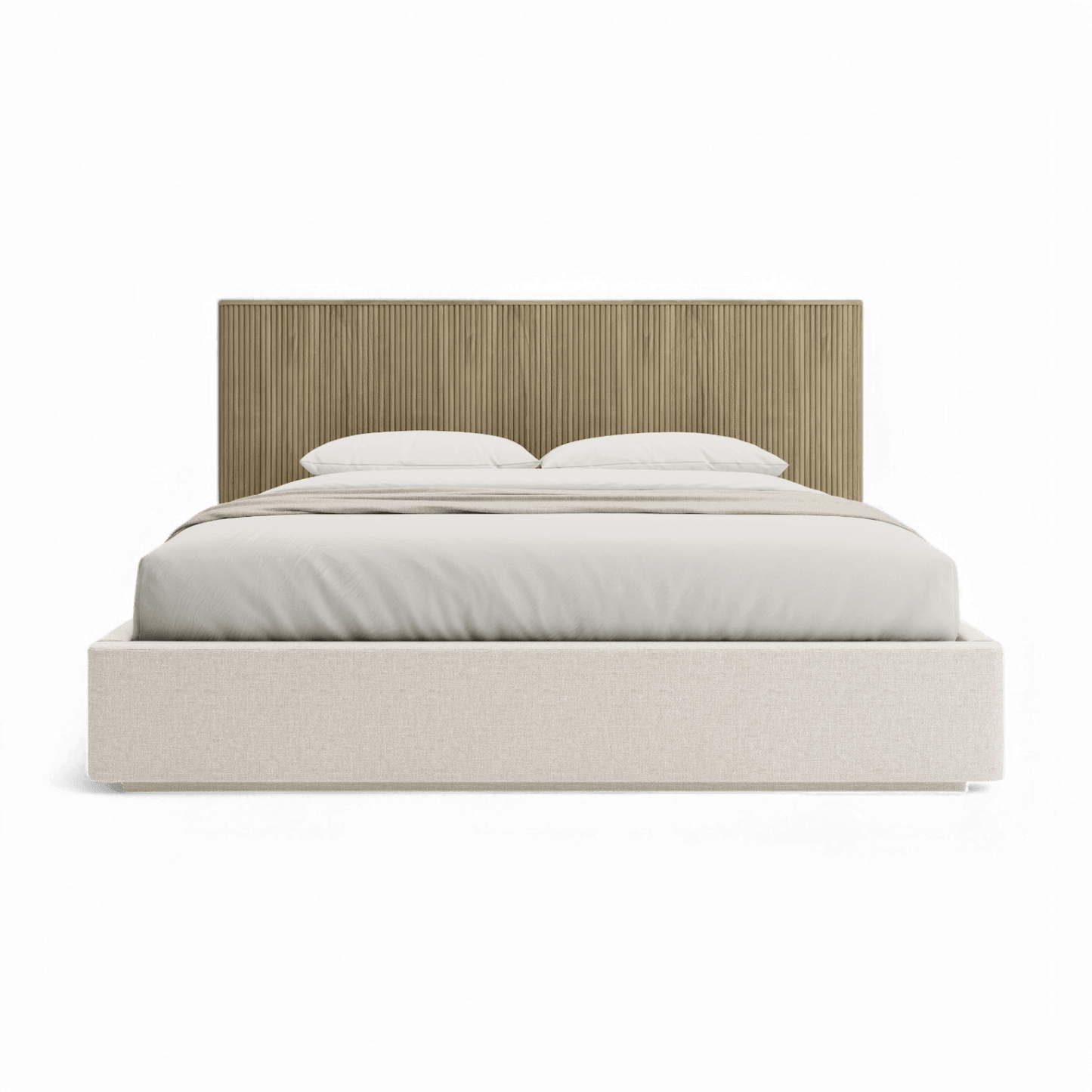 Oxford Bed Greige Oak