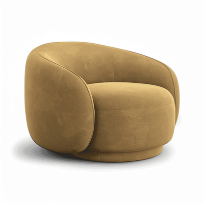 Nido Lounge Chair Camel Velvet | Modani x Kobi Karp Limited Edition