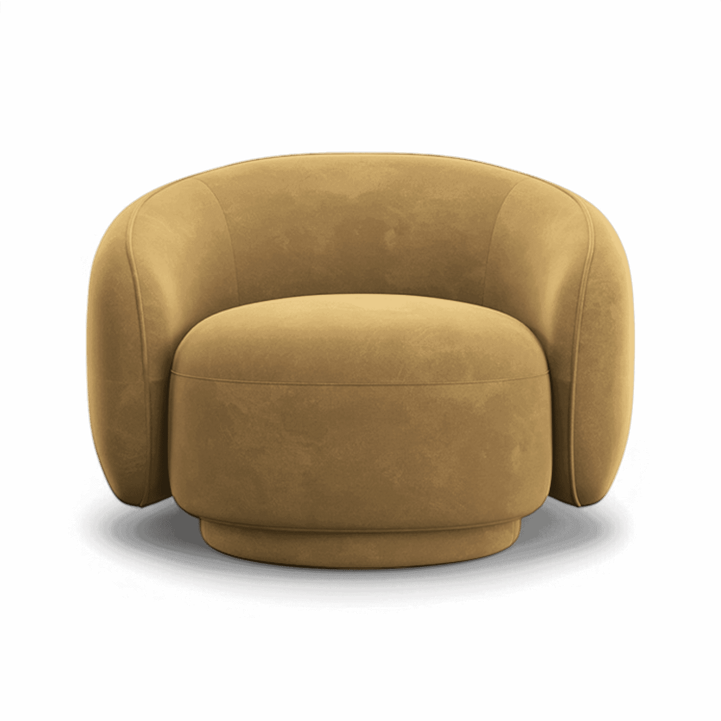 Nido Lounge Chair Camel Velvet | Modani x Kobi Karp Limited Edition