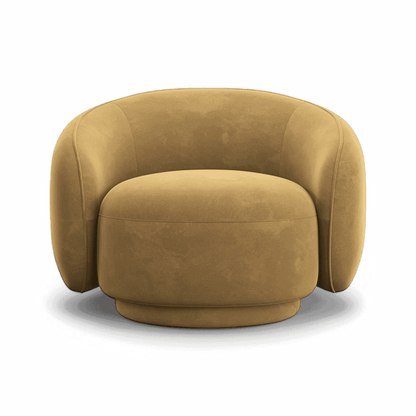 Nido Lounge Chair Camel Velvet | Modani x Kobi Karp Limited Edition
