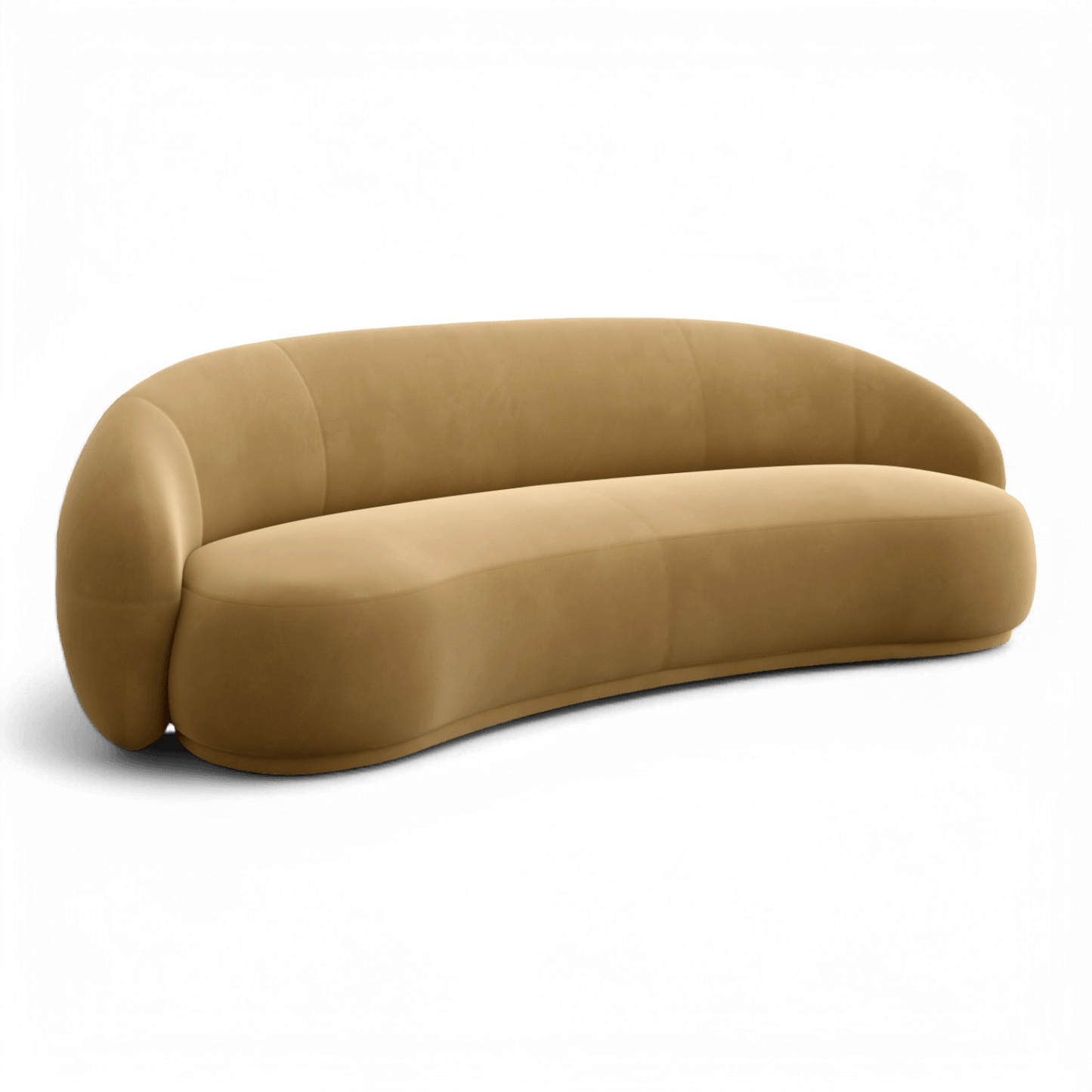 Nido Sofa Camel Velvet | Modani x Kobi Karp Limited Edition