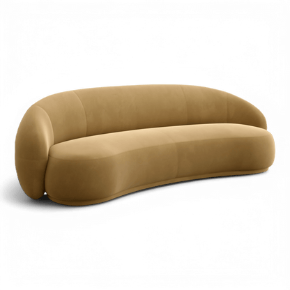 Nido Sofa Camel Velvet | Modani x Kobi Karp Limited Edition