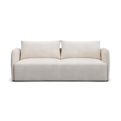 Nilo Sofa Bed Ivory Velvet